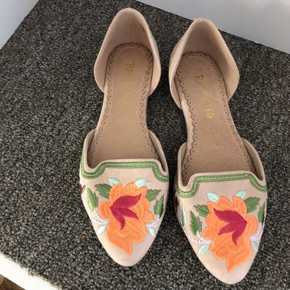 Restricted Brand Suede Slip-into Flats - Picture 1 of 3